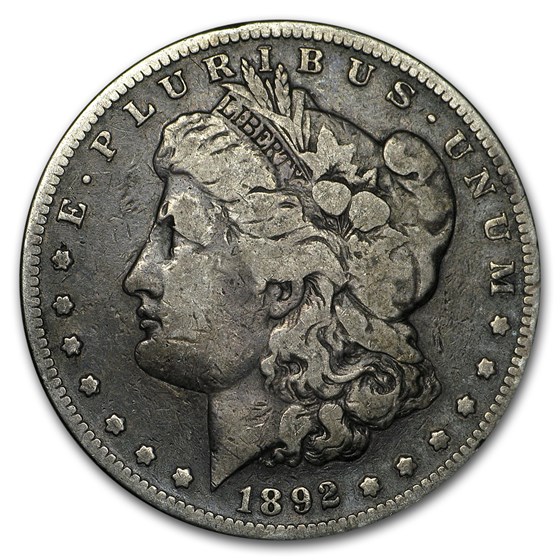 1892-S Morgan Dollar VG 1892-S Morgan Dollar VG